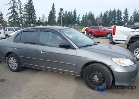 2004 Honda Civic Lx из США, поврежденный, VIN 2HGES166X4H579891